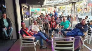 Watching the Bournemouth game in Planet Benidorm sunday afternoon. Sadly lost 2.1